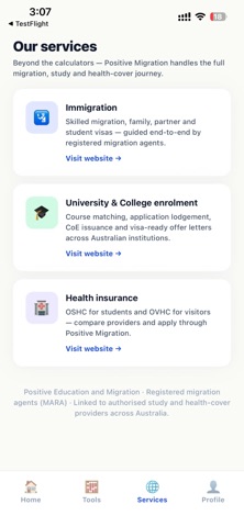 Visa Tracker Pro screenshot