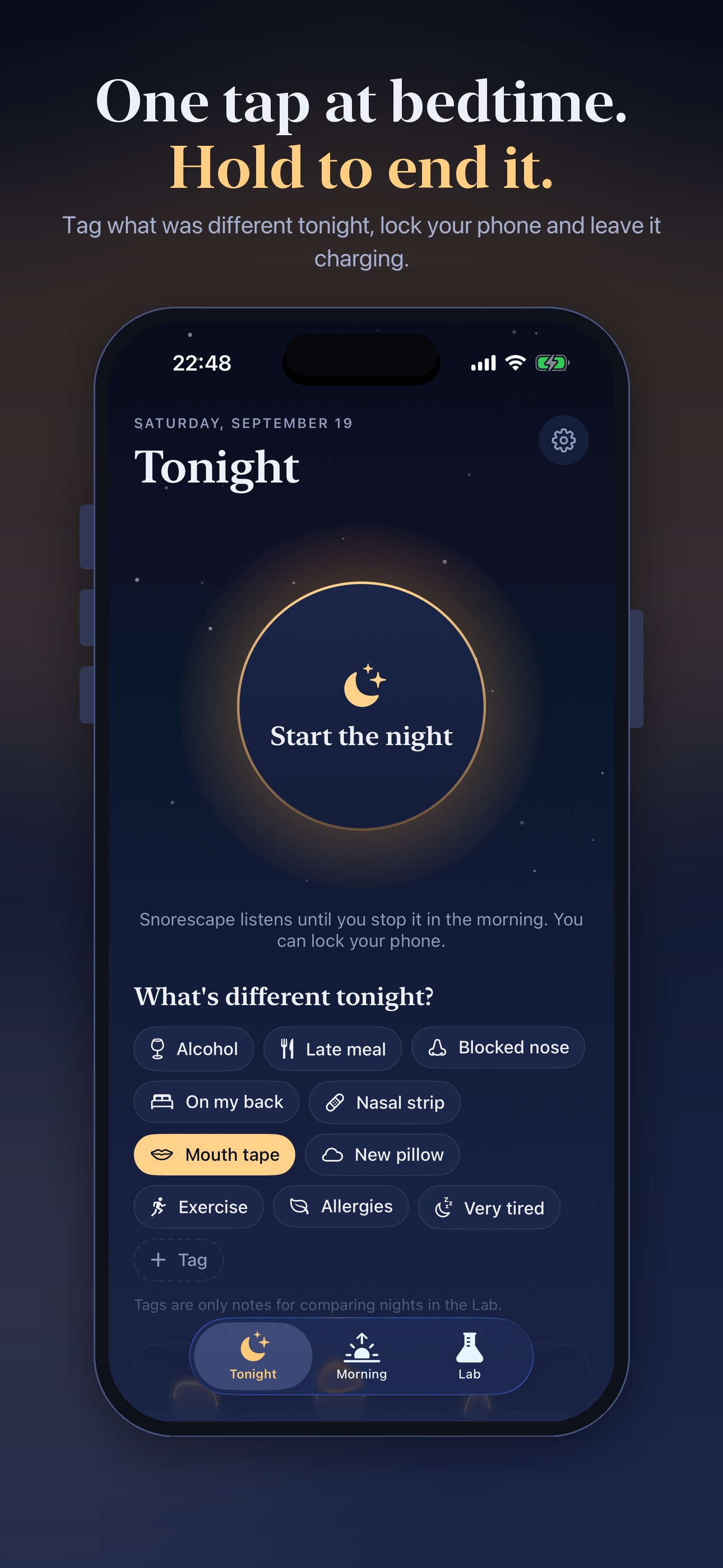 Screenshot 3 of Snorescape: Snore Recorder