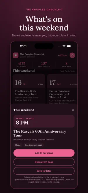 Couples Checklist: Date Night screenshot 3