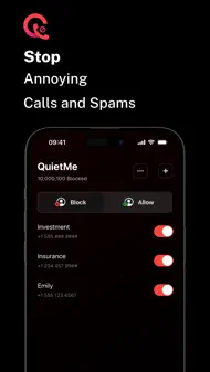 QuietMe - Call Blocker iphone bilder 0