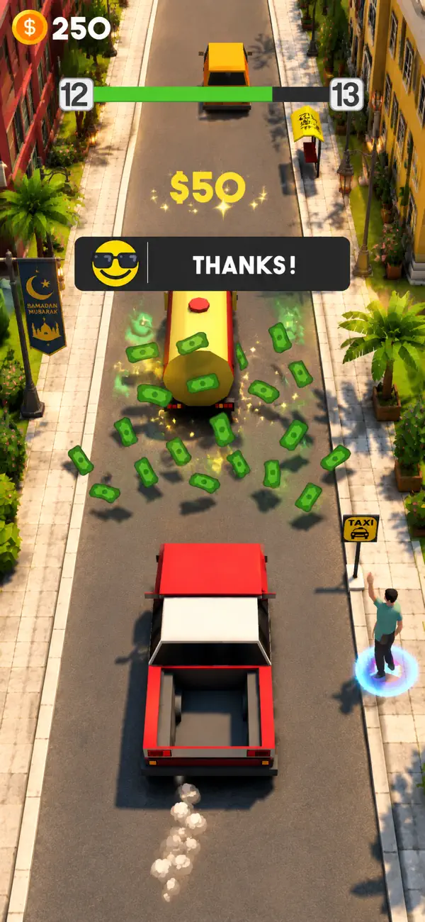 Screenshot #2 pour Ramadan Taxi: Lantern Routes