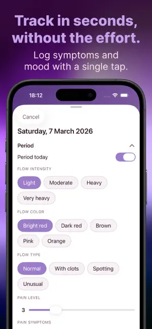 Elova — Period & Cycle Tracker screenshot 3