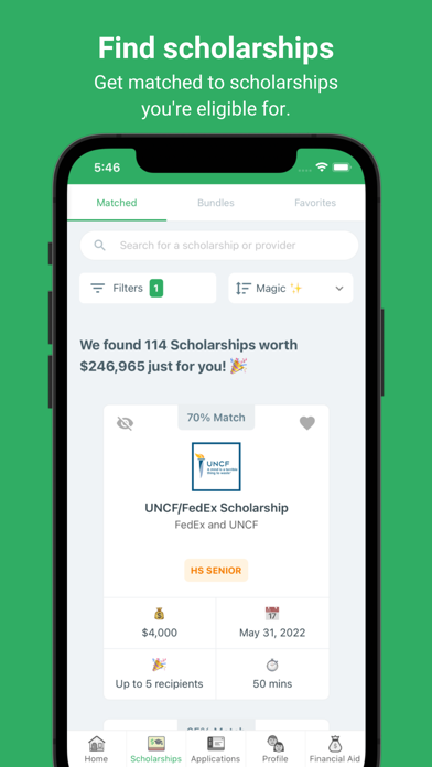Going Merry Scholarships Screenshot