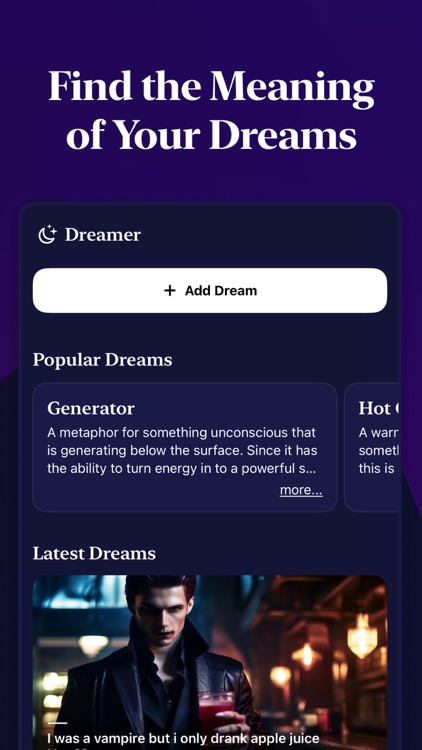 Dream Interpretation - Dreamer