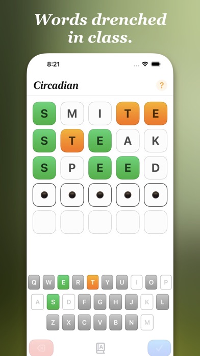 Circadian: Word Game Screenshot