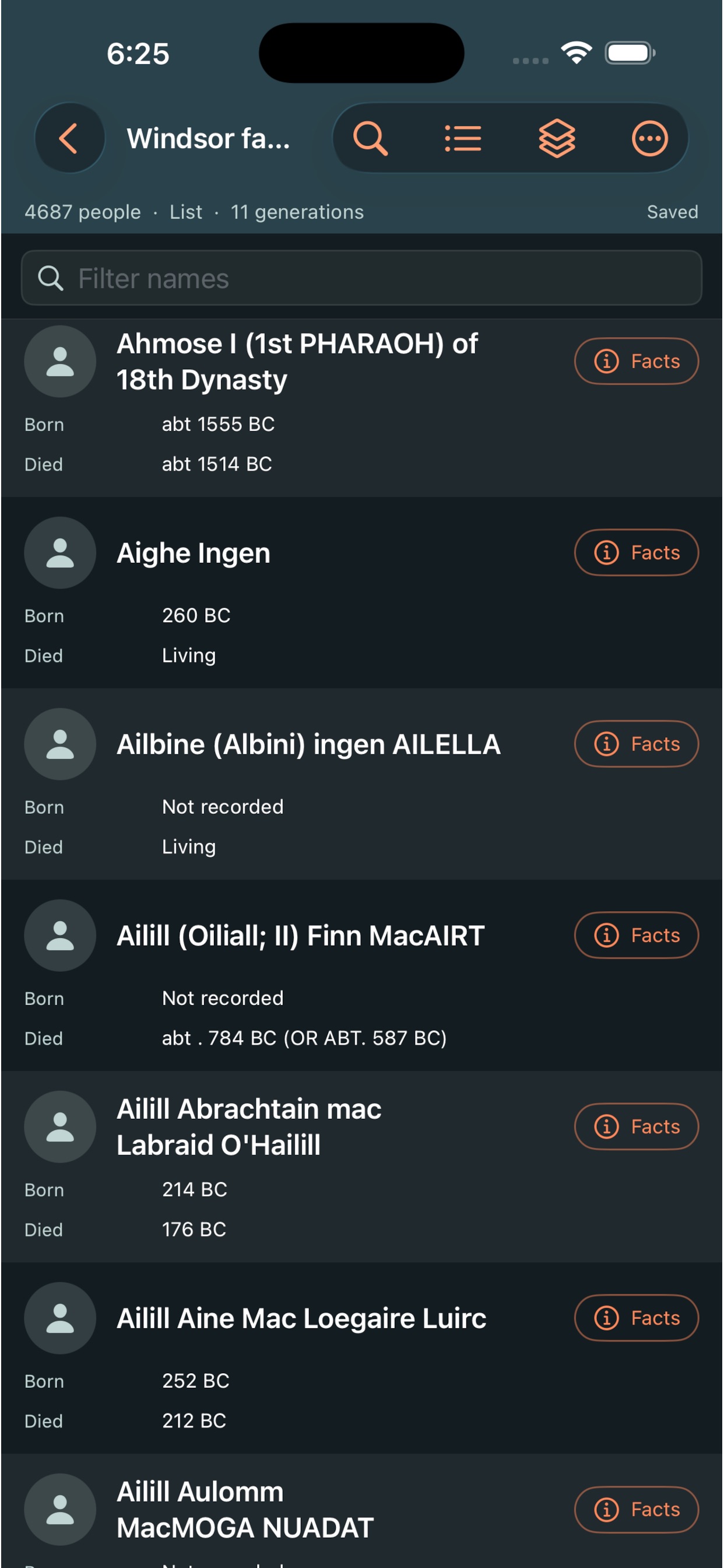 Screenshot 6 of Family Tree Builder Neo