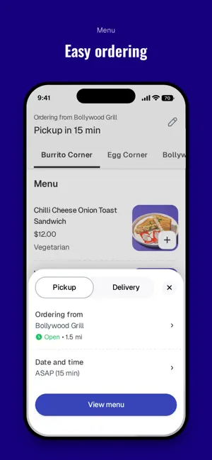 Bollywood Grill To Go screenshot 3