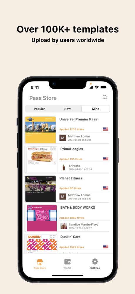 Pass2U Wallet - Add store card screenshot 5