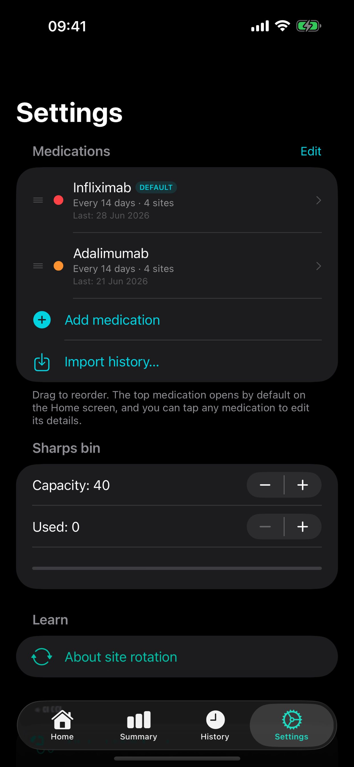 InjecTrack screenshot 7