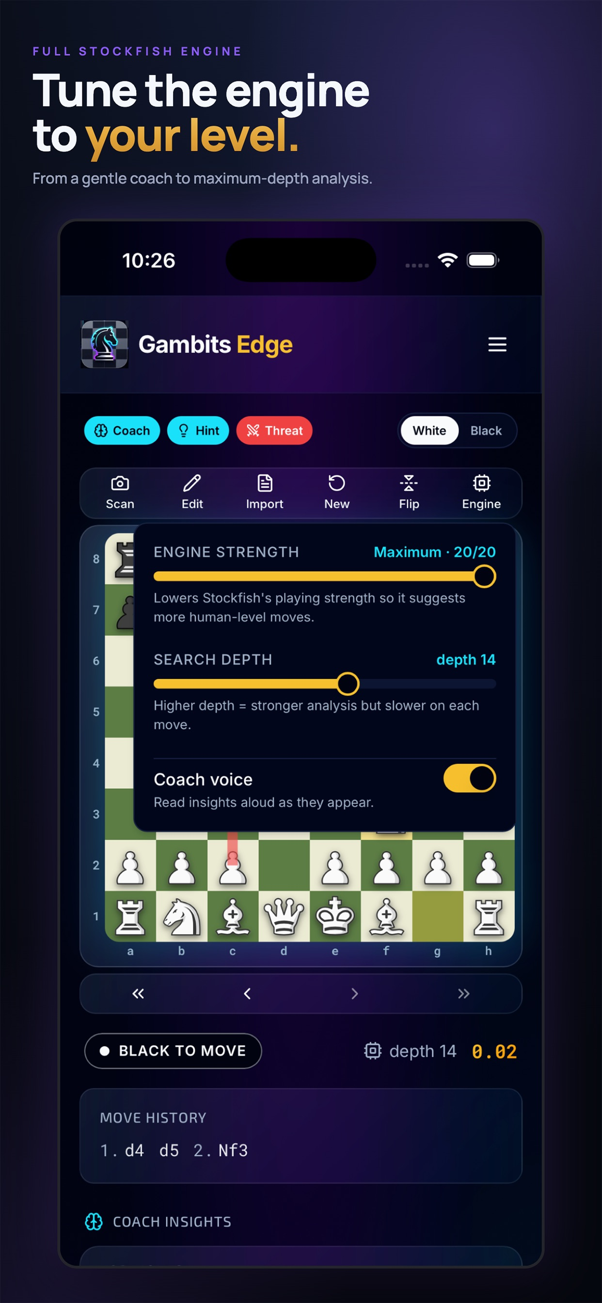 Gambits Edge: Chess Coach screenshot 7