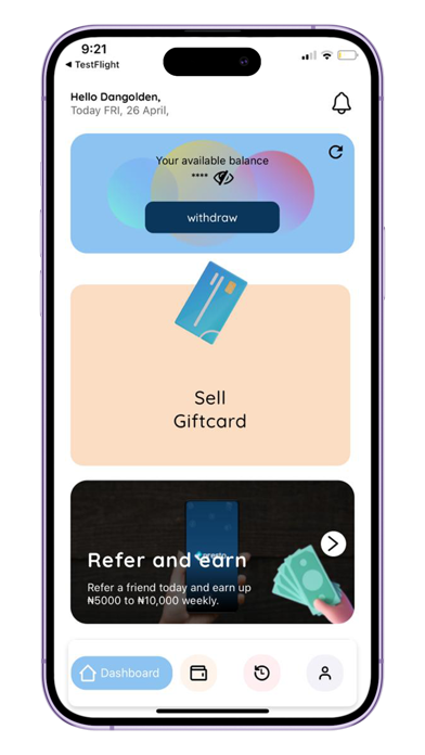 Presto: Sell Giftcards Screenshot