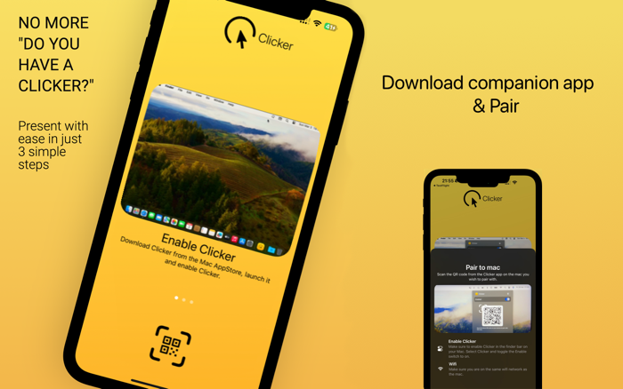 Clicker for presentations