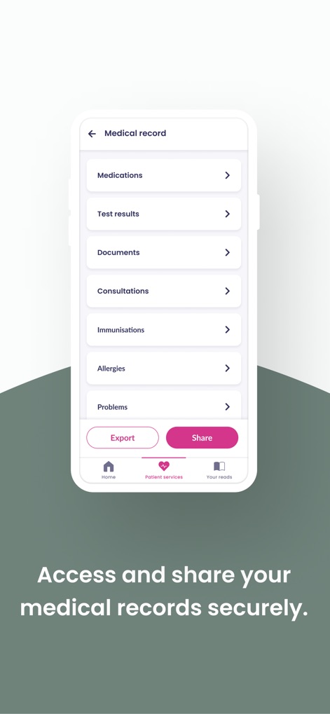 Patient Access - Medical App | MWM