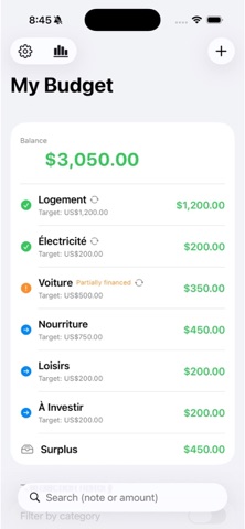 My Simplified Budget Screenshot 1 of 3