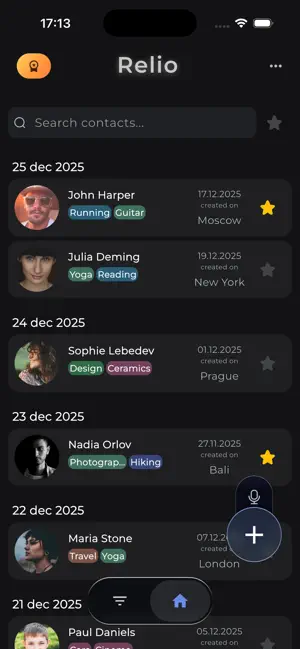 Relio screenshot 1