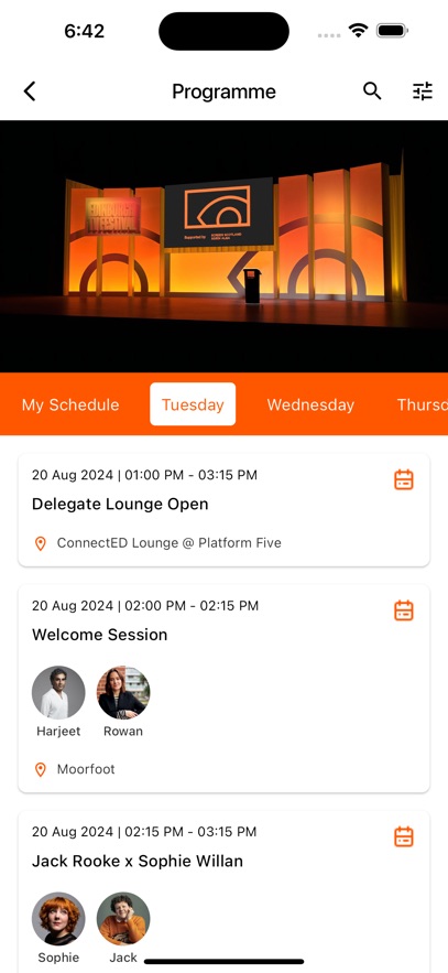 Edinburgh TV Festival App