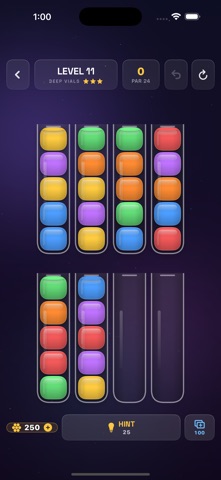Color Cascade: Pour Puzzle Screenshot 2 of 5