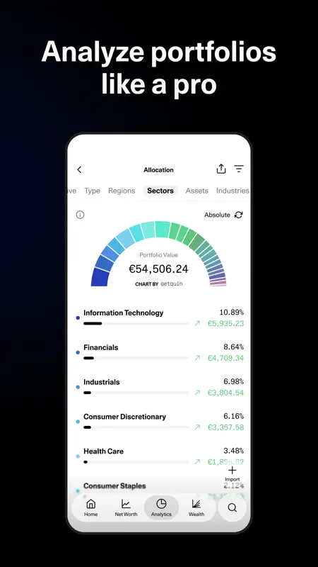 getquin - Portfolio Tracker screenshot 4 of 10