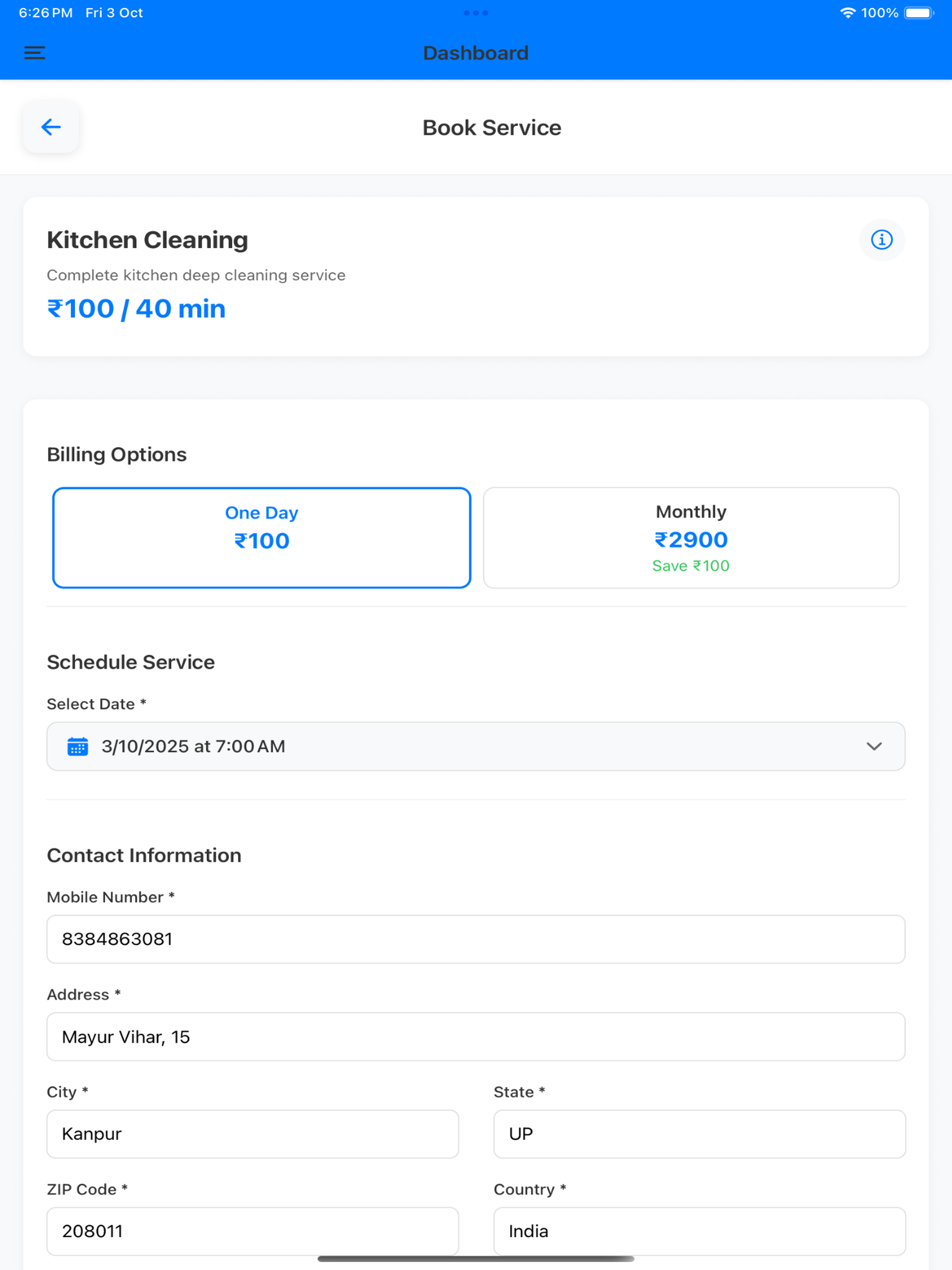 Broom: Home Cleaning Services screenshot 6
