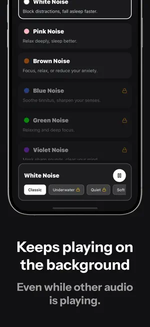 White Noise: Sleep & Focus screenshot 3