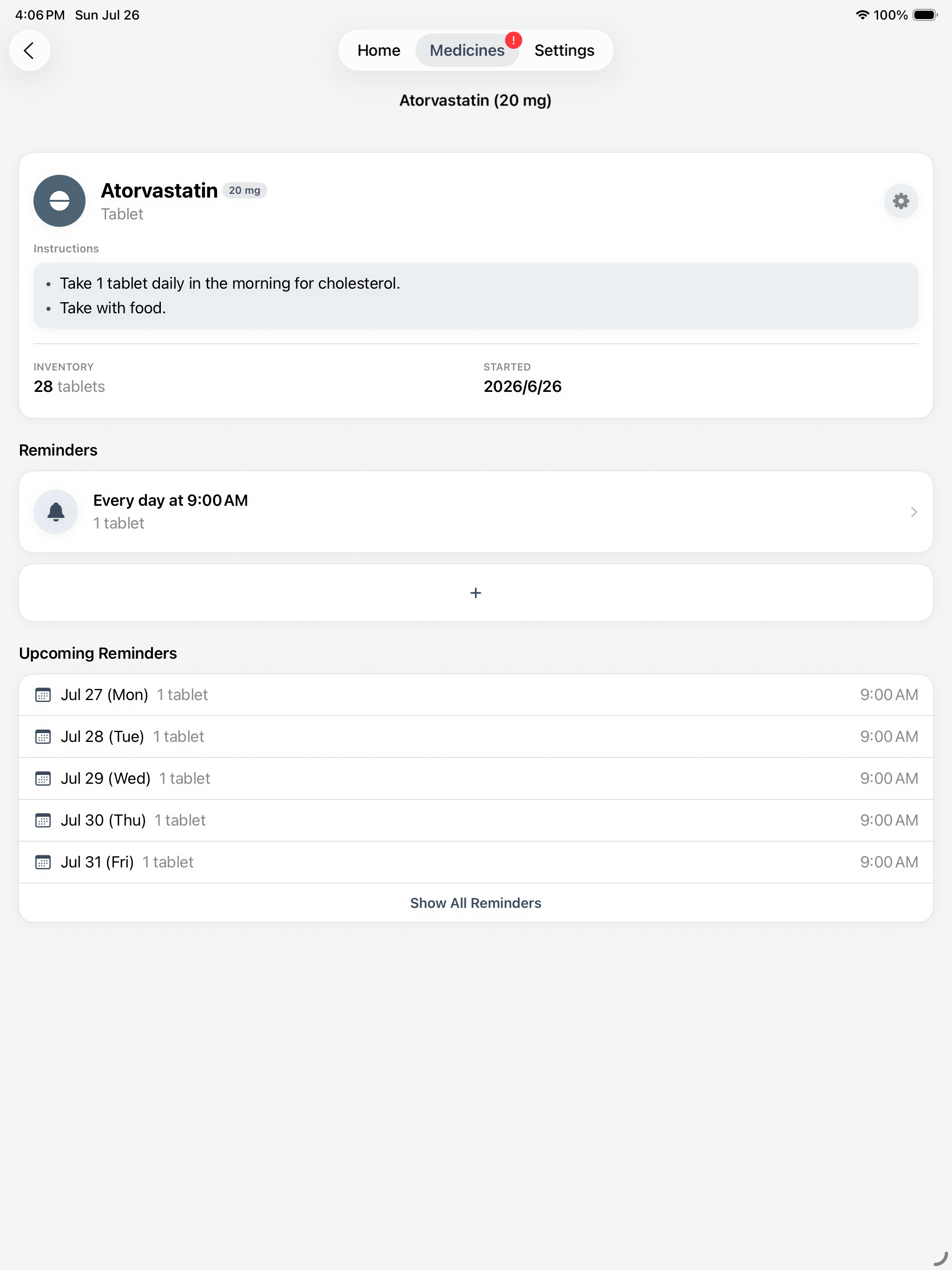 Supplement & Vitamins Tracker screenshot 14