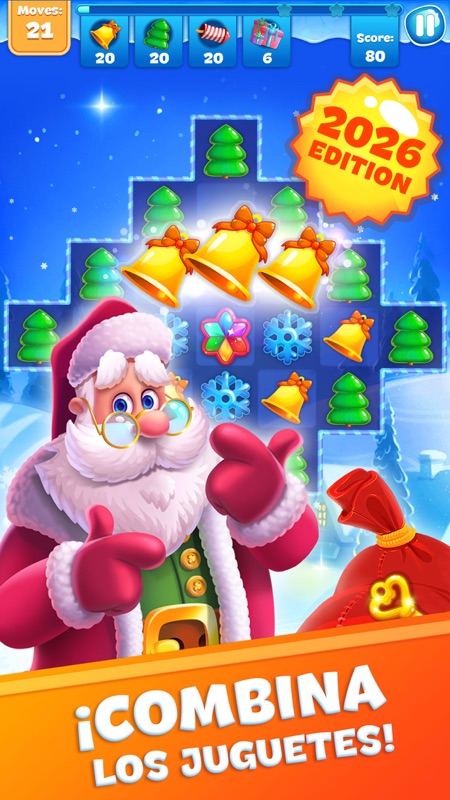 Christmas Sweeper 3: Match-3 screenshot 1