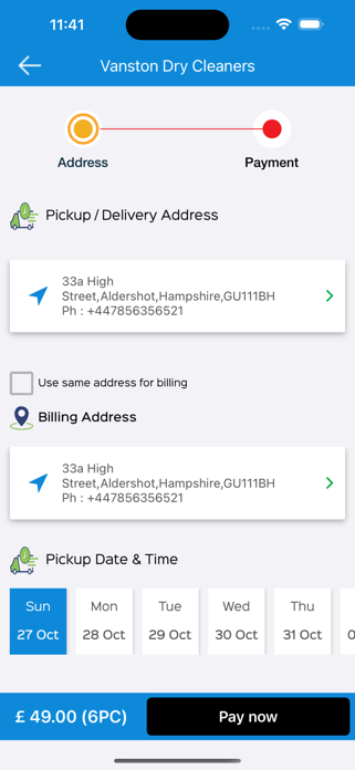 Vanston Dry Cleaners Screenshot 5 of 8