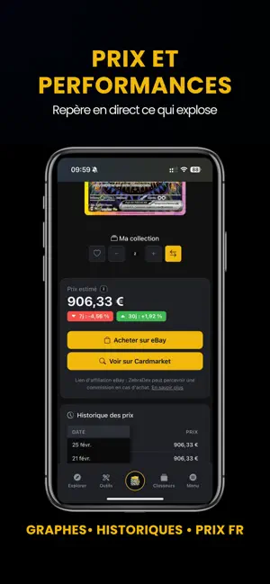 ZebraDex - Cartes & Prix TCG iPhone screenshot 2
