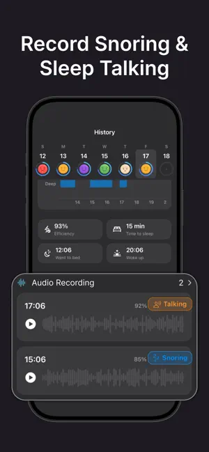 Snore Recorder: Dozuno screenshot 1