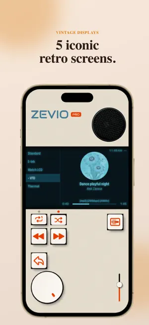 Zevio - Local Music Player screenshot 2