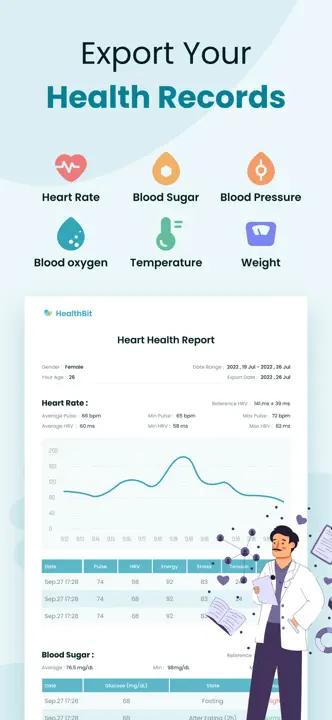 HealthBit-Lifestyle&Heart Care: Screenshot 10 von 10