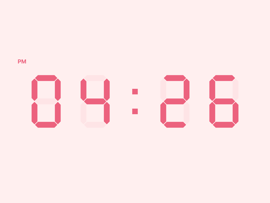 #5. Air Clock - Flip Clock Widget (macOS) di: 志远 冯
