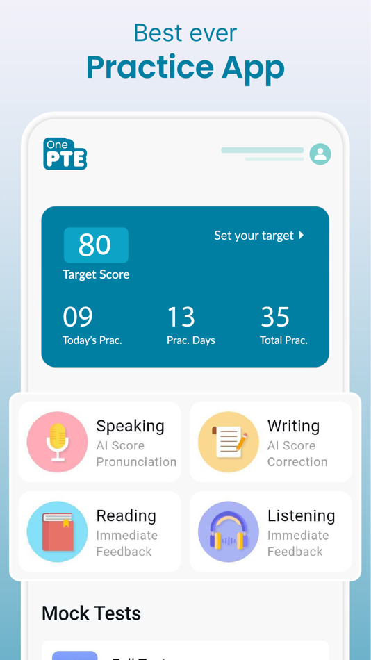 #2. PTE Exam Practice - OnePTE (iOS) 由: ershadur rahman talukder