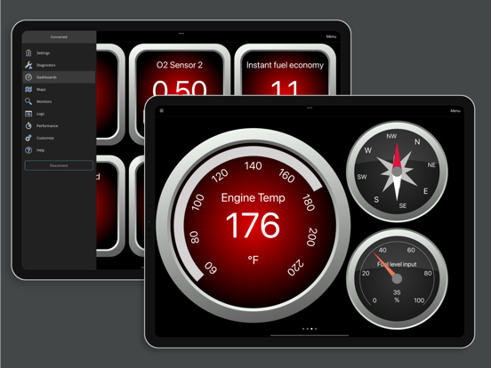 OBD Fusion iPad app afbeelding 1