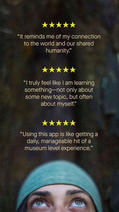 Humane Space: Daily Curiosity Screenshot