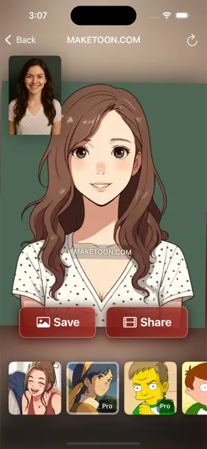 Cartoon Yourself: MAKETOON screenshot 4