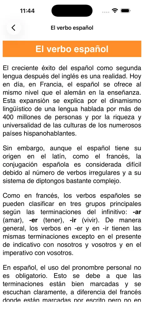 El Conjugador screenshot 6