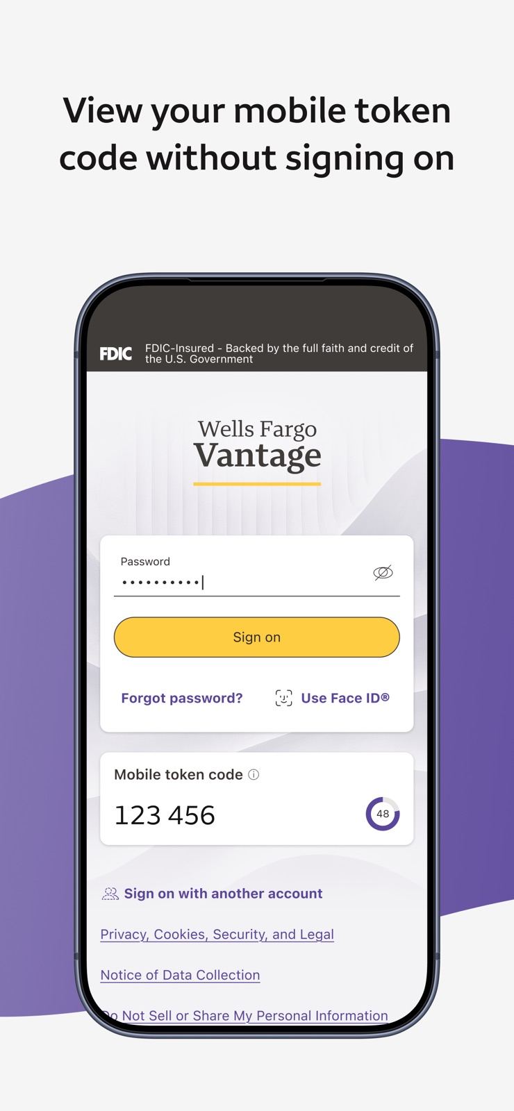 Wells Fargo Vantage® iphone screenshot 3