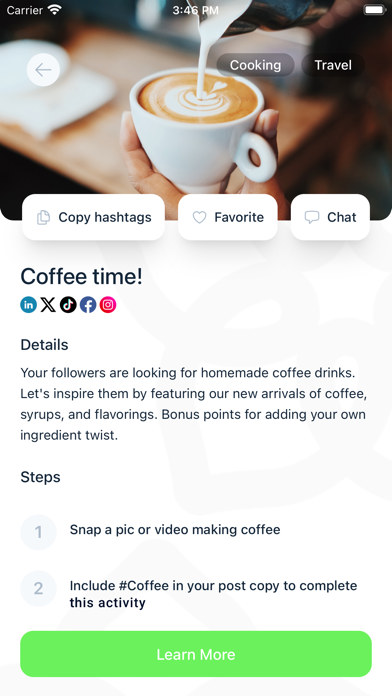 BN Influencer Screenshot