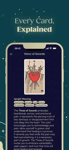 Juxtarot: Everything Tarot iPhone screenshot