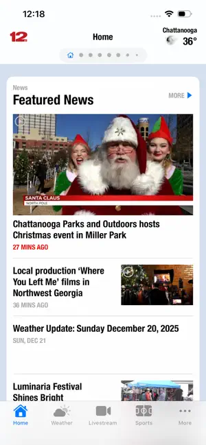 WDEF News 12 screenshot 1