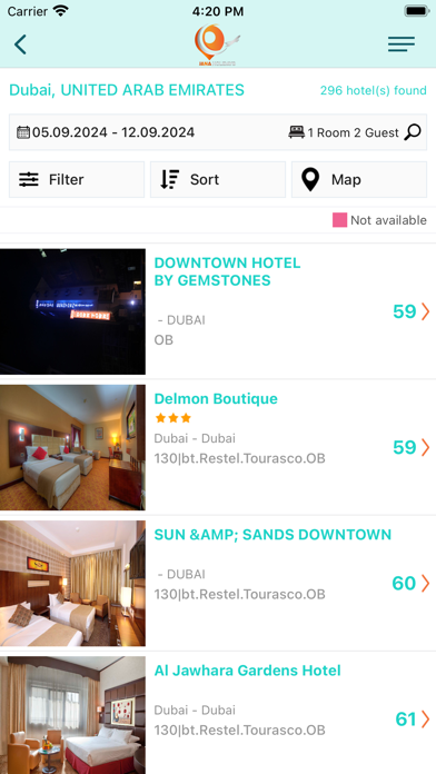 Jana Holidays Screenshot