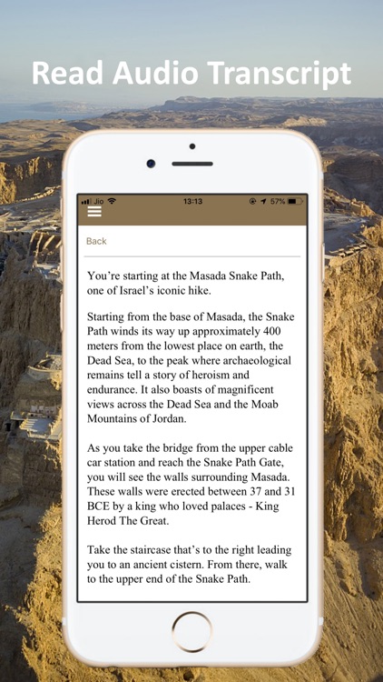 Masada Fortress GPS Audio Tour screenshot-5