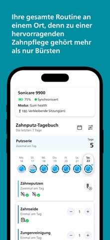Philips Sonicare screenshot 2
