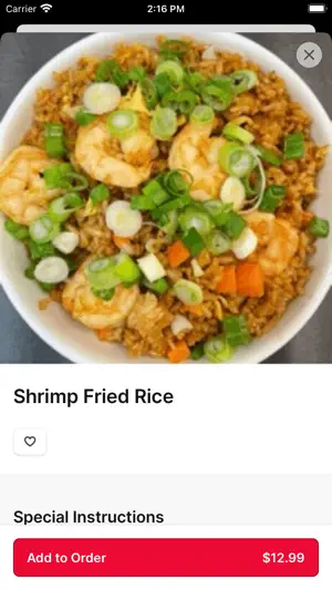 Mr You Chinese Food screenshot 3