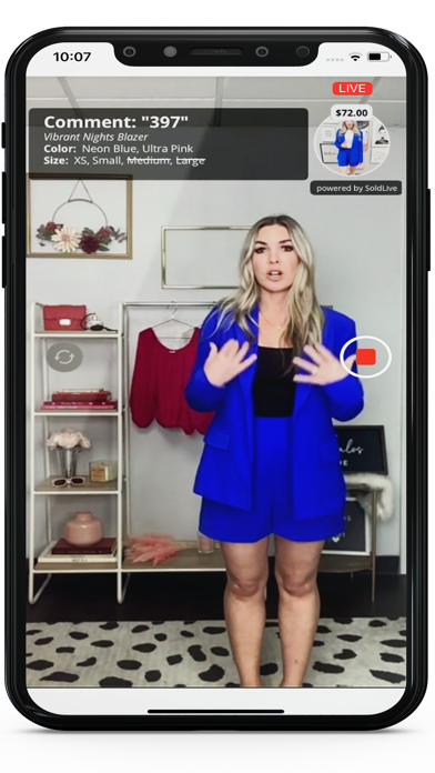 SoldLive Overlays Screenshot