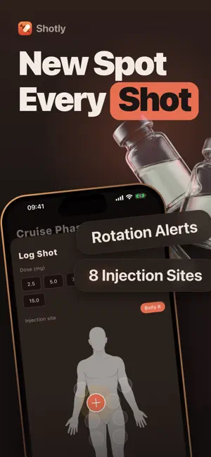 Shotly: GLP-1 Tracker & Log screenshot 2