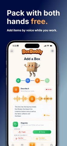 BoxBuddy: Moving Box Organizer iPhone screenshot