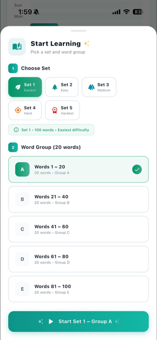 Vocab9Plus Screenshot 4 of 9
