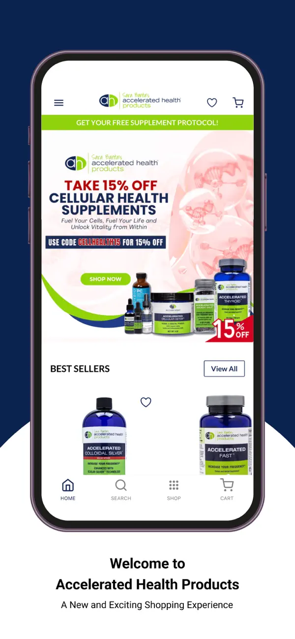 Screenshot #1 pour Accelerated Health Products